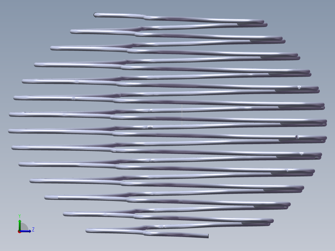 各种弹簧左视图