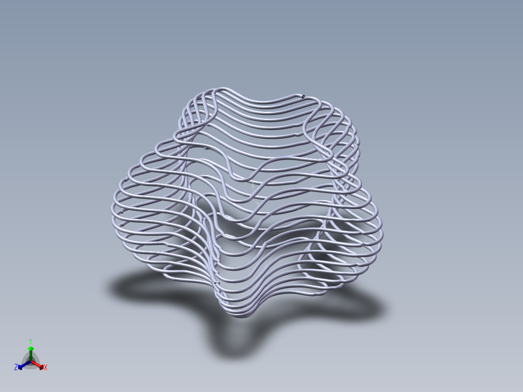 各种弹簧正等轴测图