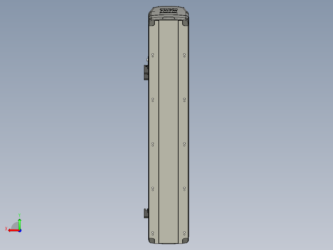 Toyo东佑达直线模组-ETH13-650-M-C4反后视图
