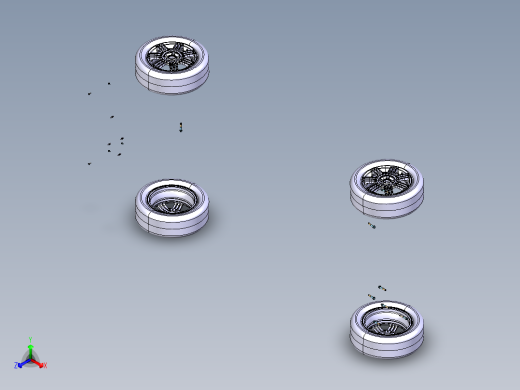 某乘用车完整底盘系统(含各大总成)三维建模图纸 汽车CATIA设计