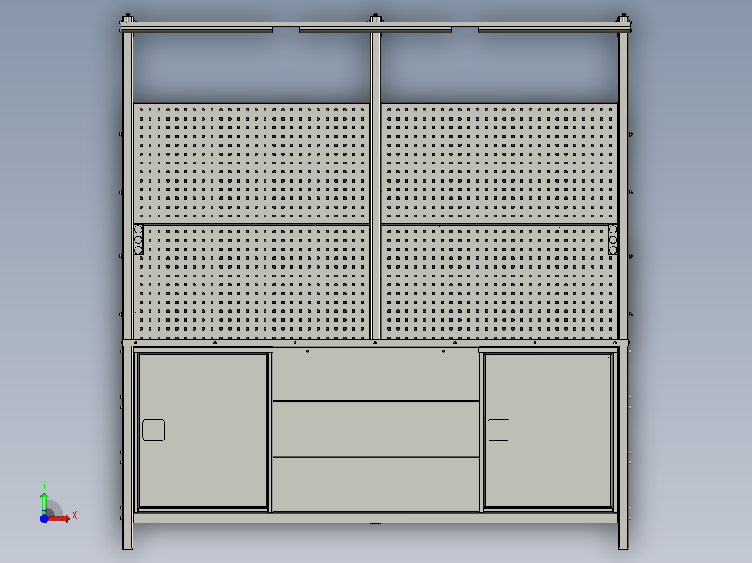 试验台模型图前视图