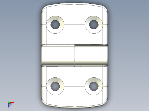 型材-KJN 40-40 DETACHABLE COMBI HINGE LEFT 095K4040L00俯视缩略图