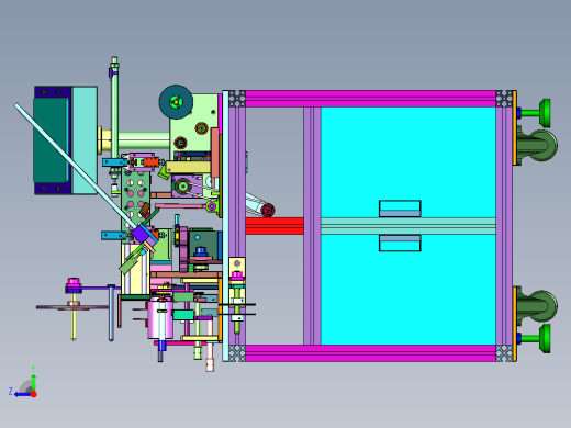 管装烧录转编带机右视缩略图