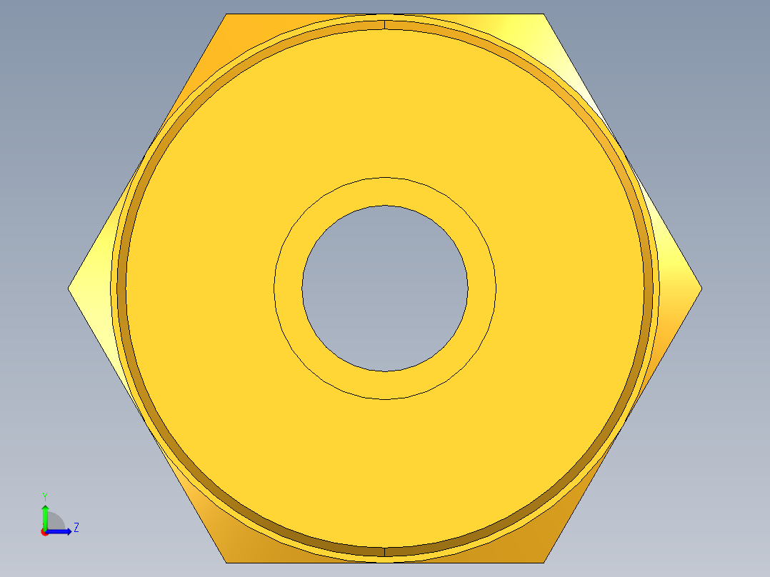 扩口式工业通用硬管接头Flare To Solder 43F-6-4左视图