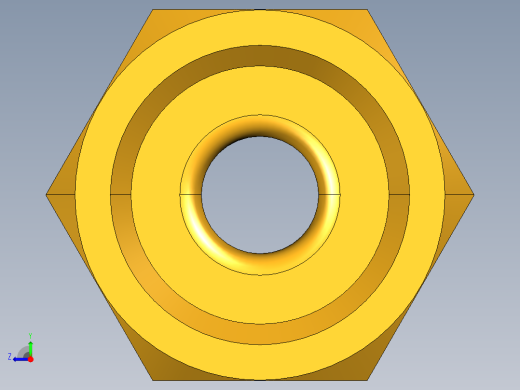 扩口式工业通用硬管接头Short Forged Reducing Nuts 14FS-6-4右视缩略图