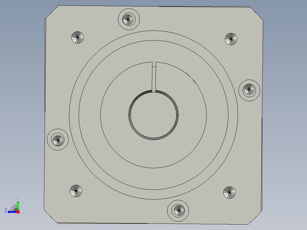 斜齿PHL090-L1 19-70-90-M6 CZ20.STEP右视图