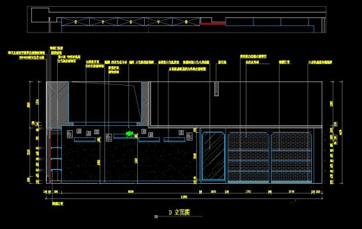 更新一套鞋店CAD+效果图（高清缩略图