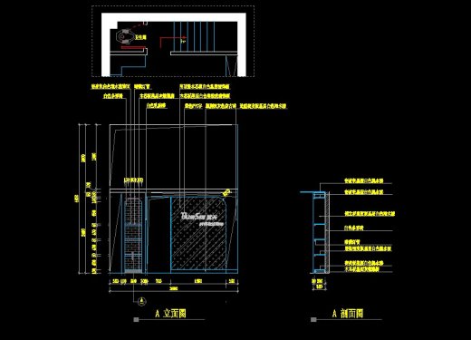 更新一套鞋店CAD+效果图（高清缩略图