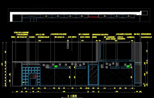 更新一套鞋店CAD+效果图（高清缩略图