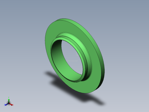 法兰 (27)正等轴测缩略图