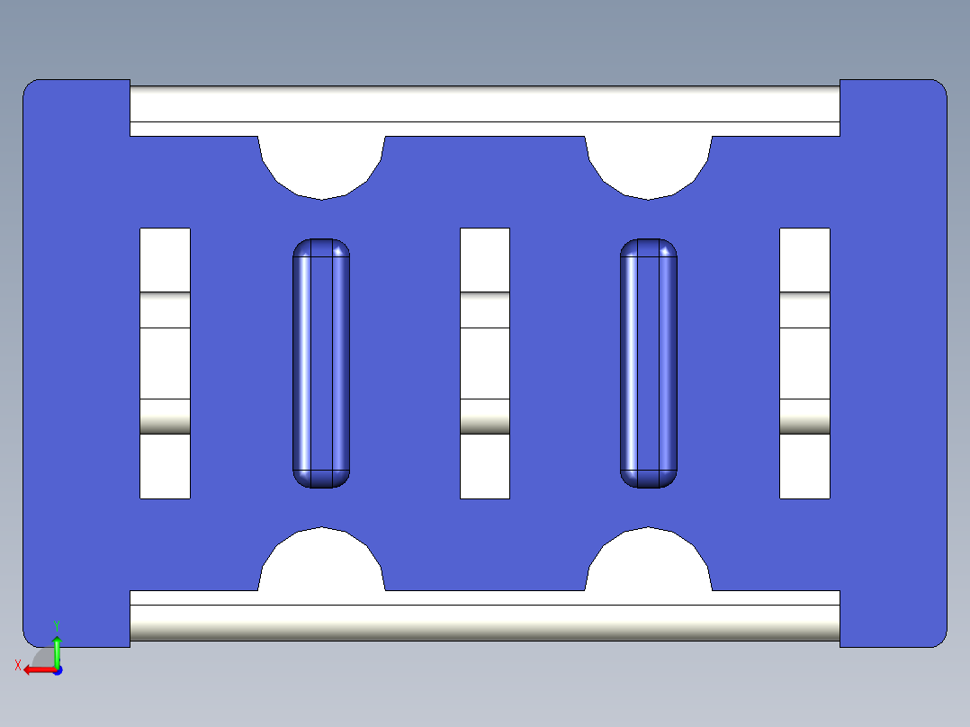 微型拨动开关（3 针）后视图