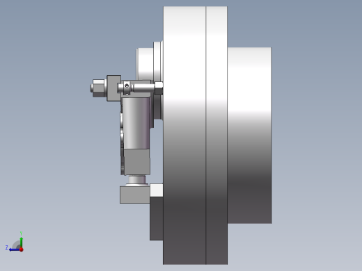 柴油机主轴承盖机械加工工艺规程及工艺装备夹具设计【含CAD图和全套卡片】右视缩略图