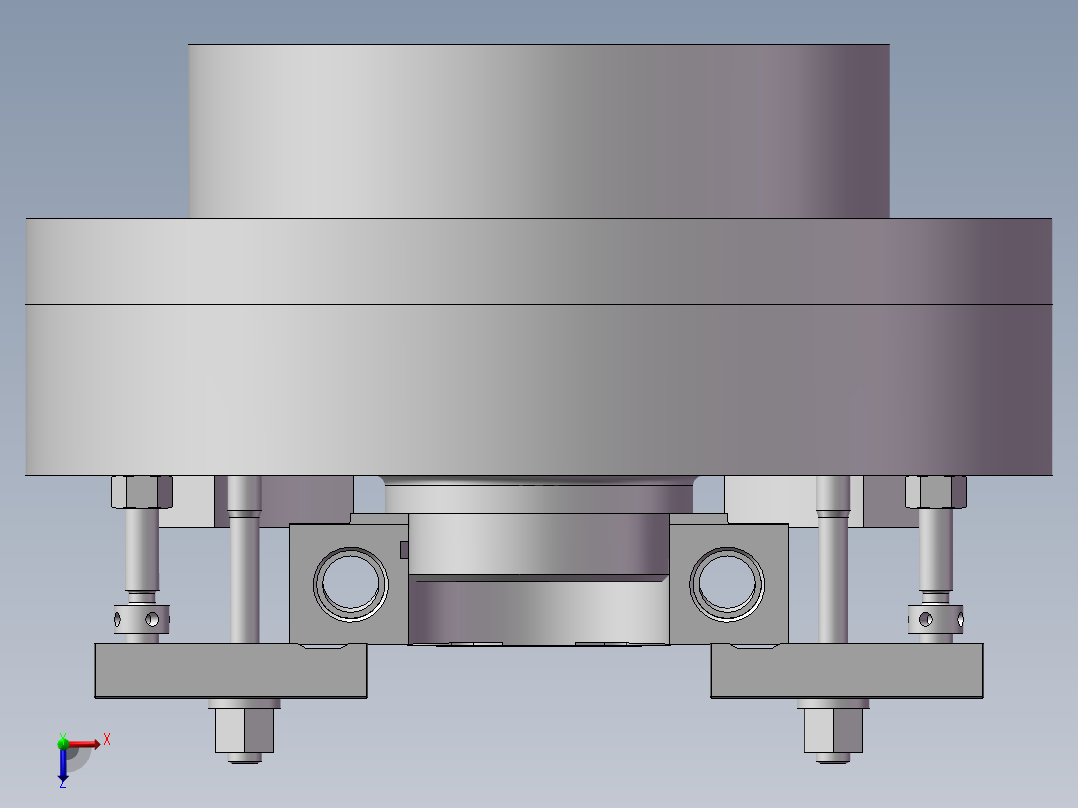 柴油机主轴承盖机械加工工艺规程及工艺装备夹具设计【含CAD图和全套卡片】俯视图