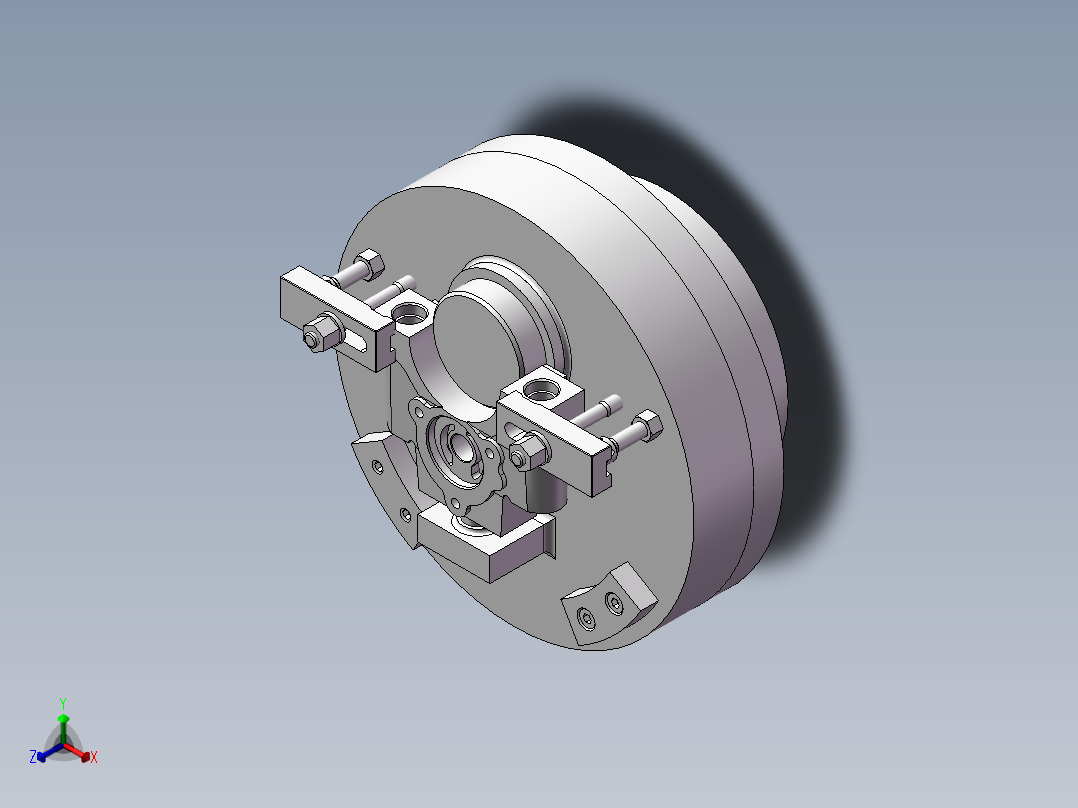 柴油机主轴承盖机械加工工艺规程及工艺装备夹具设计【含CAD图和全套卡片】正等轴测图
