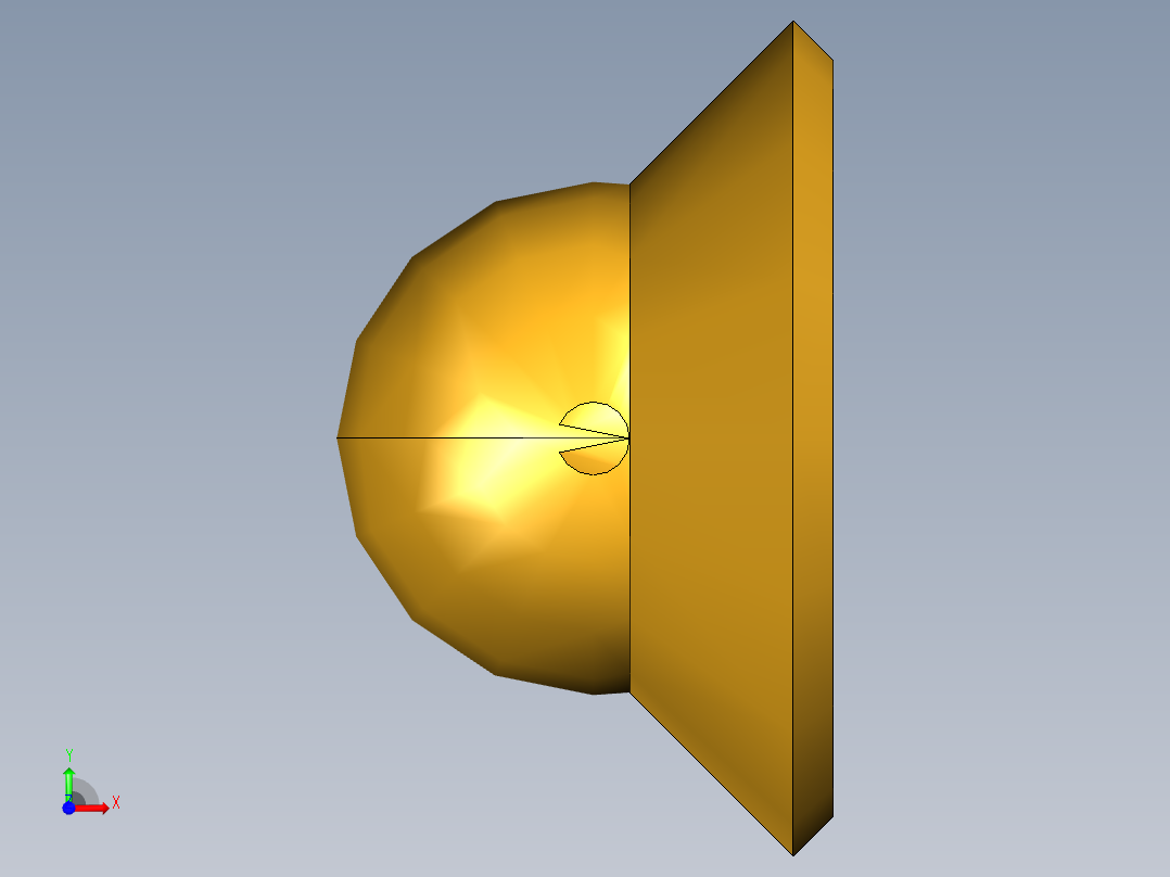 扩口式工业通用硬管接头Seal Bonnet 3GF-4前视图