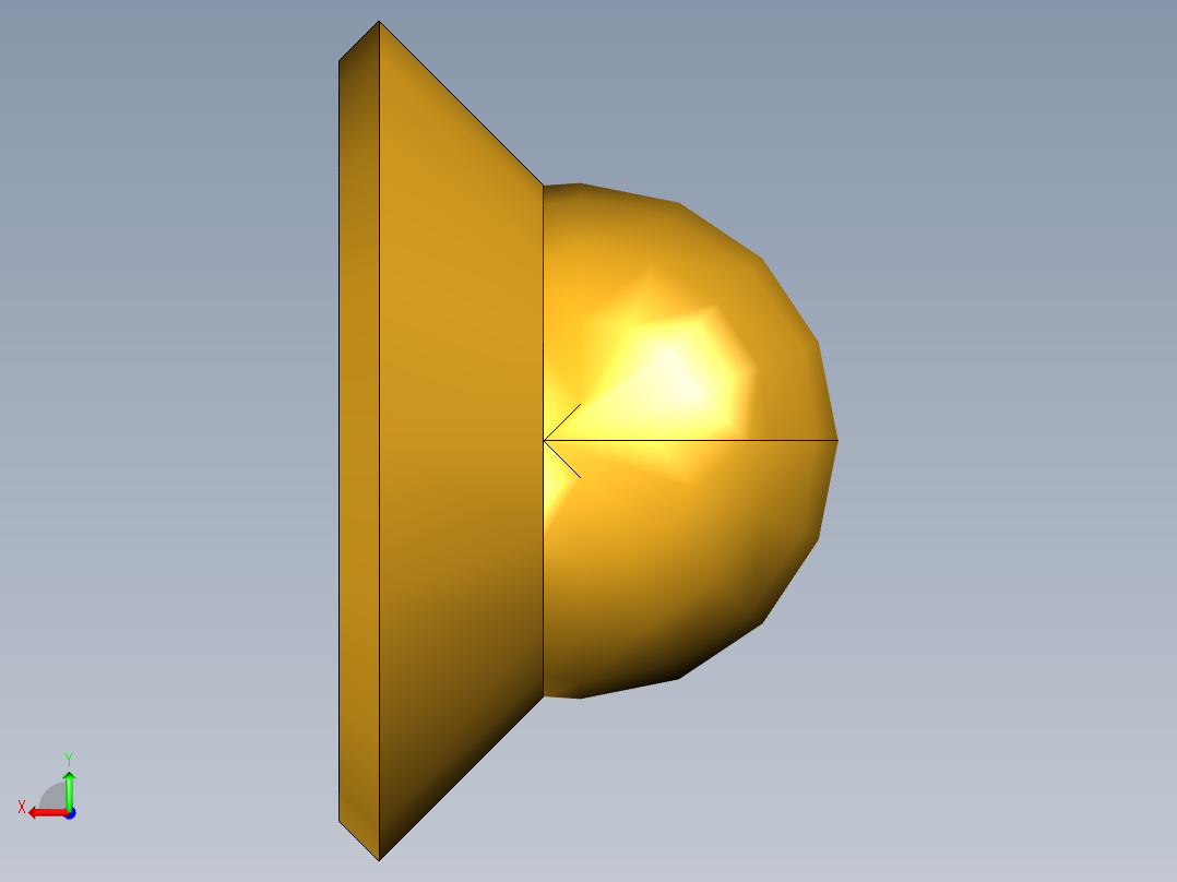 扩口式工业通用硬管接头Seal Bonnet 3GF-4后视图