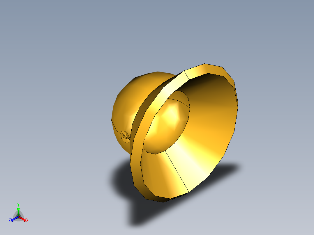 扩口式工业通用硬管接头Seal Bonnet 3GF-4正等轴测图