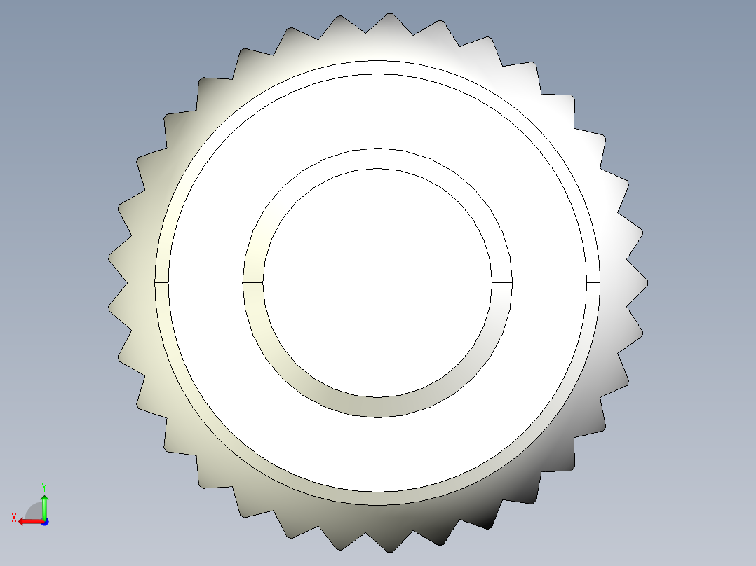 分割定位柱(精密型A)2213-3D多系列多零件图纸模型后视图