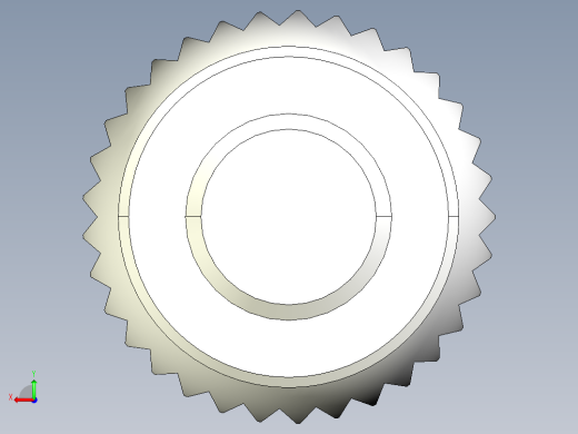 分割定位柱(精密型A)2213-3D多系列多零件图纸模型后视缩略图