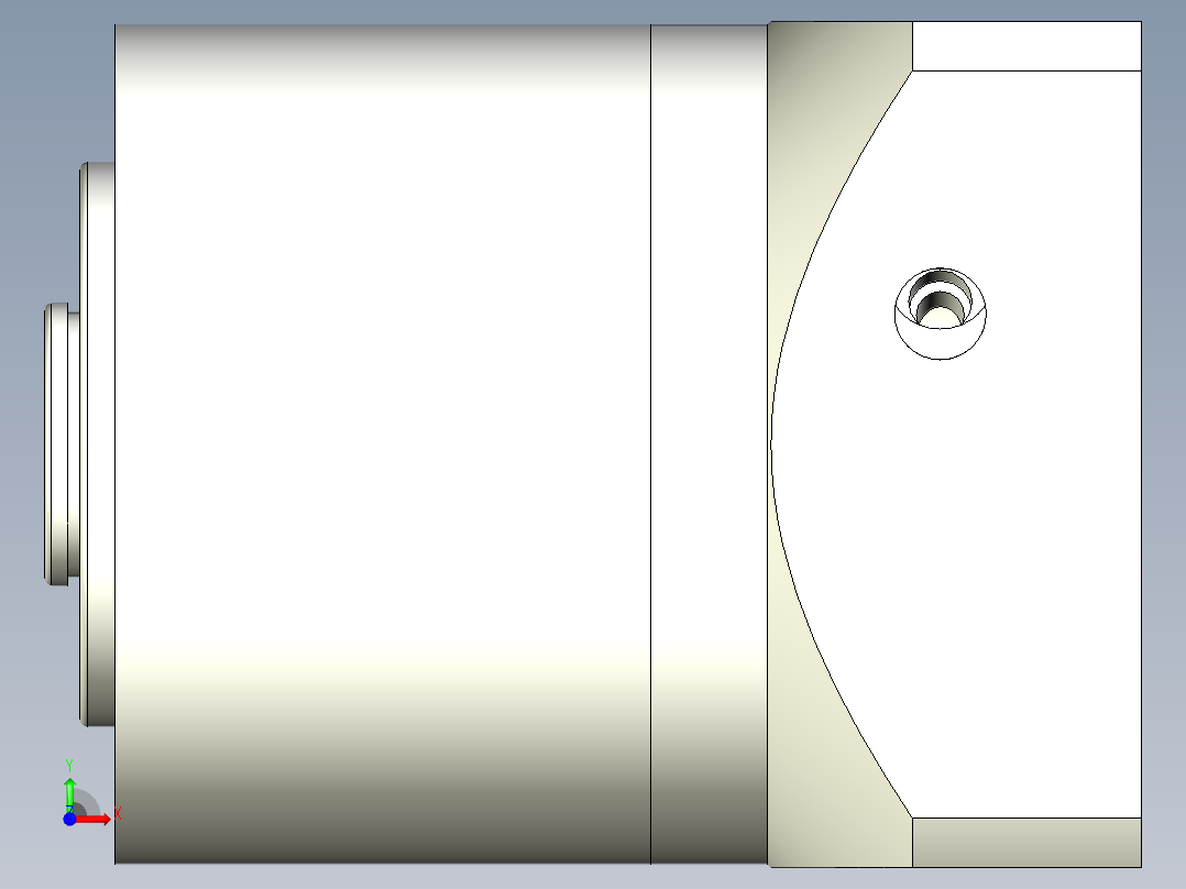 直齿孔PLE120-L1 19-70-90-M5前视图