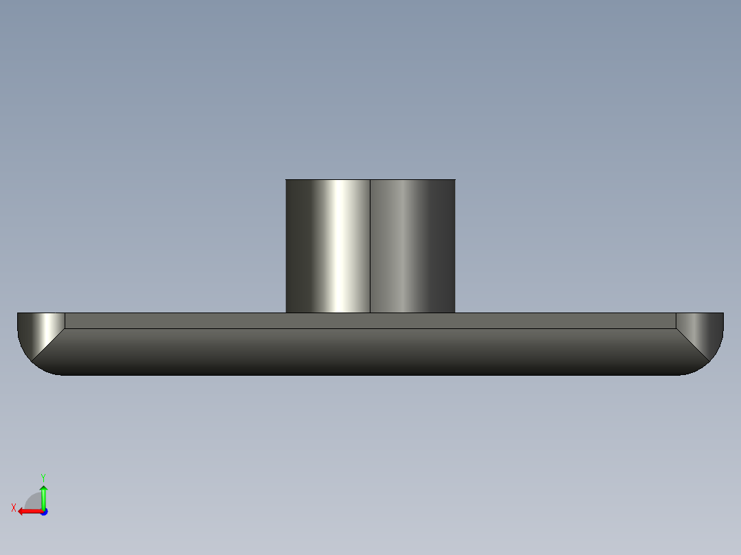 型材-BR 45X60 COVER CAP KJN515122后视图