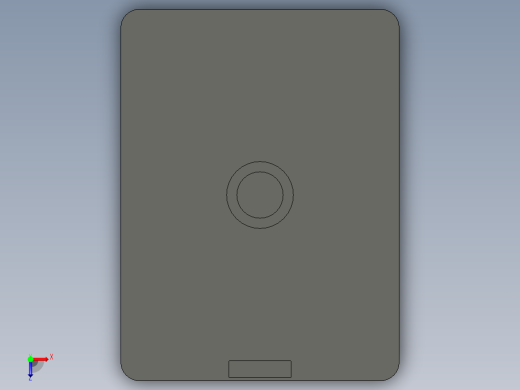 型材-BR 45X60 COVER CAP KJN515122俯视缩略图