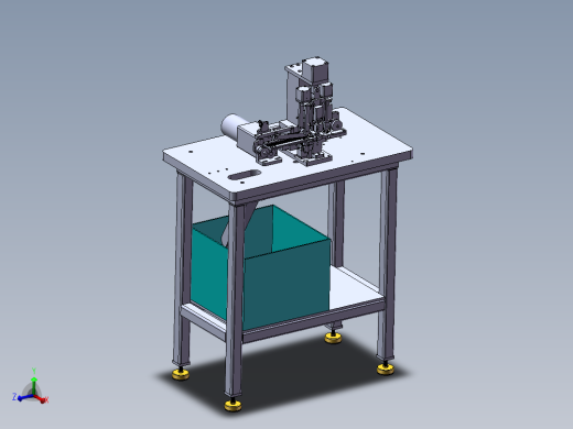 胶条切断机（sw18可编辑+工程图）