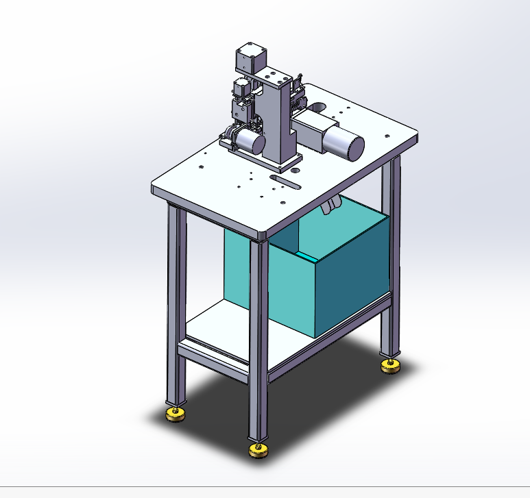 胶条切断机（sw18可编辑+工程图）
