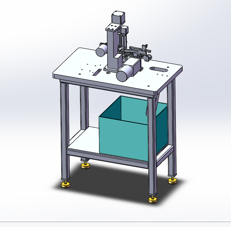 胶条切断机（sw18可编辑+工程图）