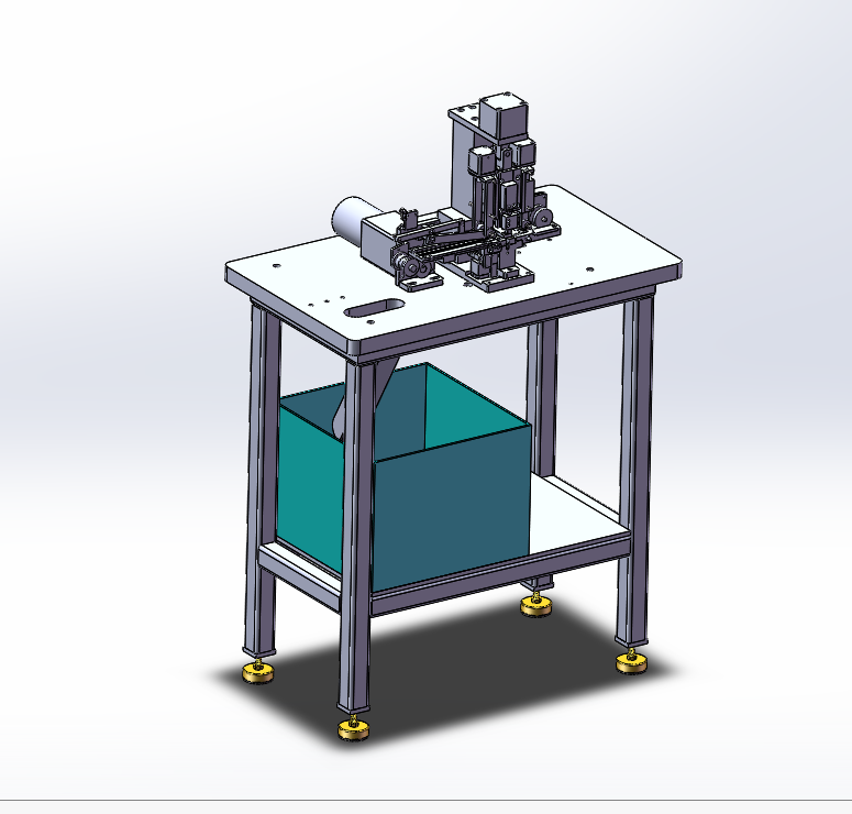 胶条切断机（sw18可编辑+工程图）