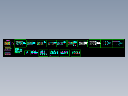 不锈钢铰链支架内挂钩折弯冲压模具图