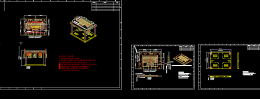 电脑外壳铣键盘孔治具模型缩略图