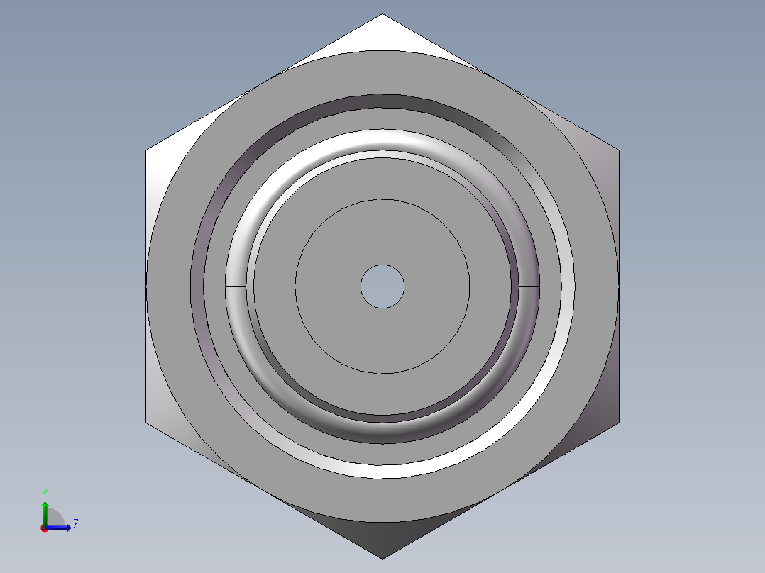 直通变径接头、2C-12-22左视图