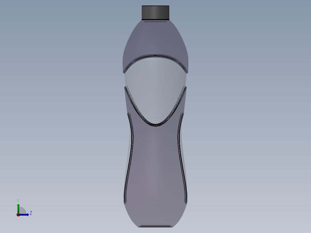 瓶子、罐子、桶(103)左视图