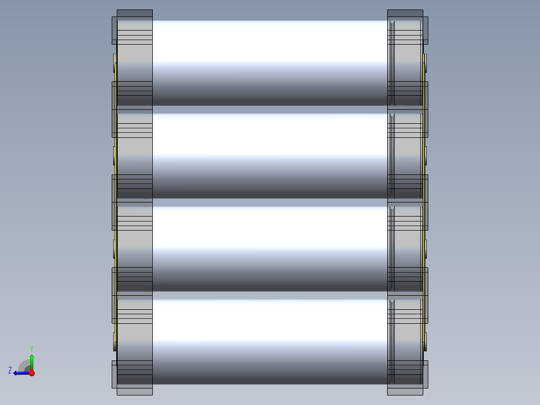电池仓、电池(56)右视图