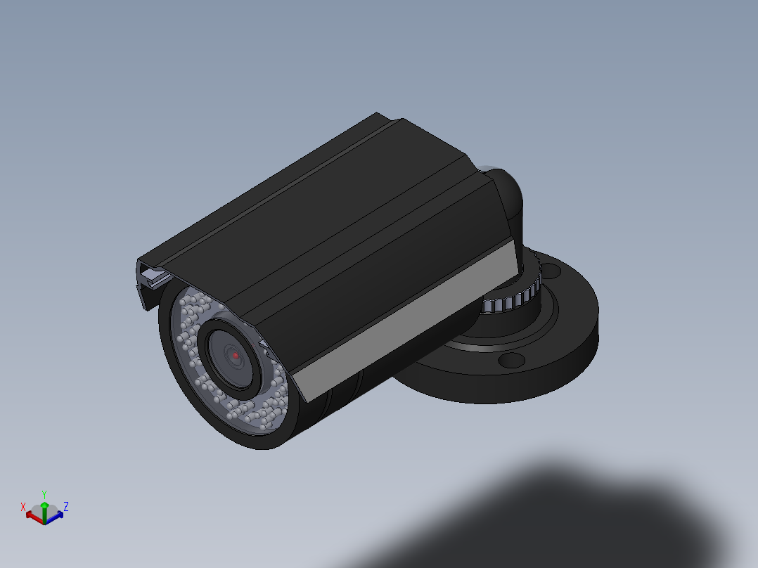 监控、摄像头(56)正等轴测图