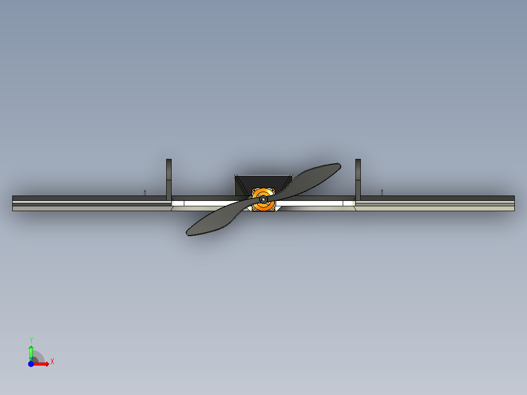 B2004150-遥控飞翼前视图