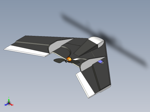 B2004150-遥控飞翼正等轴测缩略图
