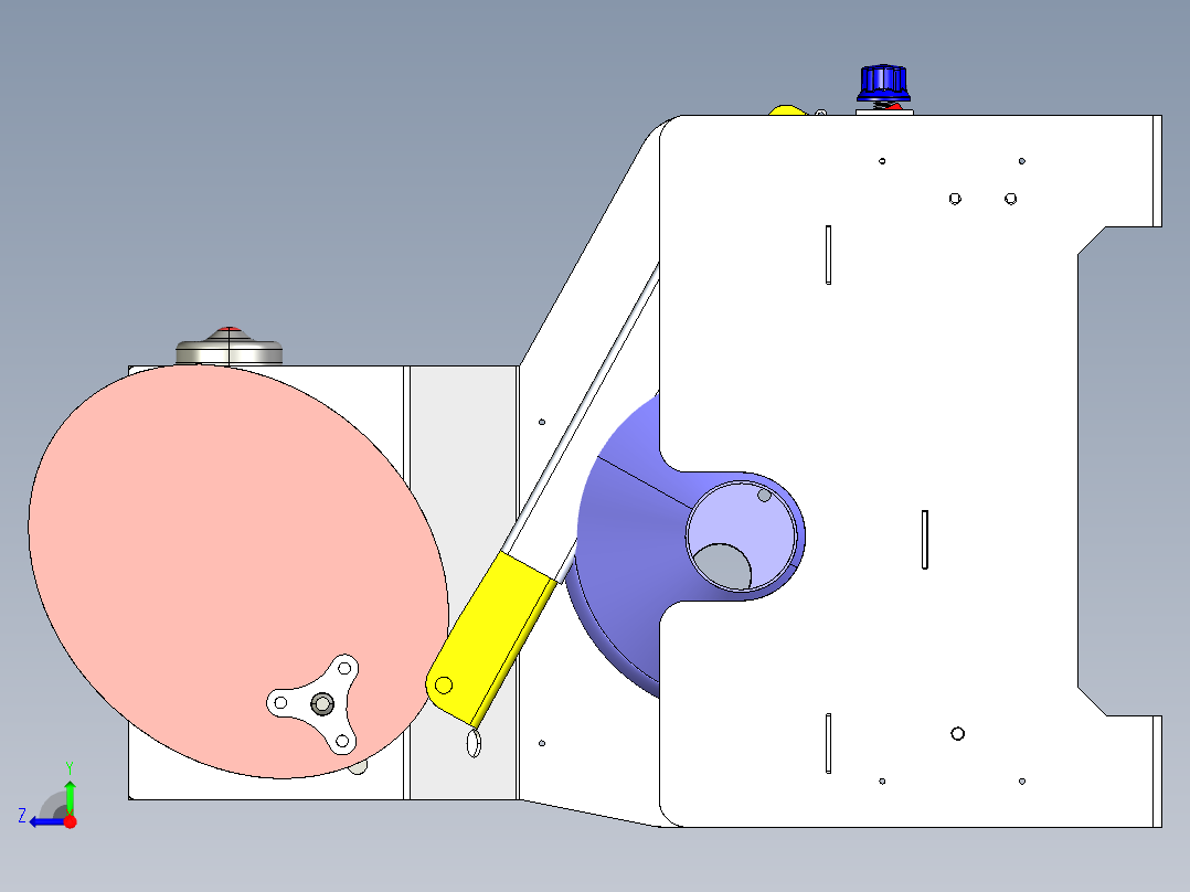 B3004026-呼吸机右视图