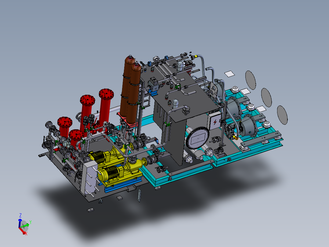 平整机低压站 STP