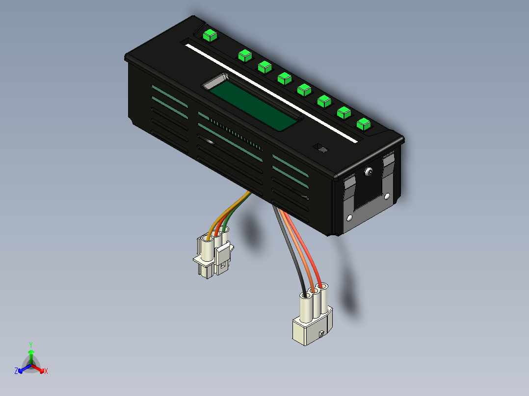 捷豹xjs xj6 s3卢卡斯2du dac4296行车电脑111正等轴测图