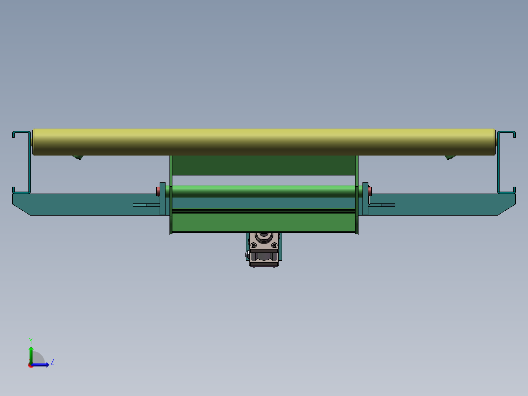 摆臂式阻挡器--483184-6左视图