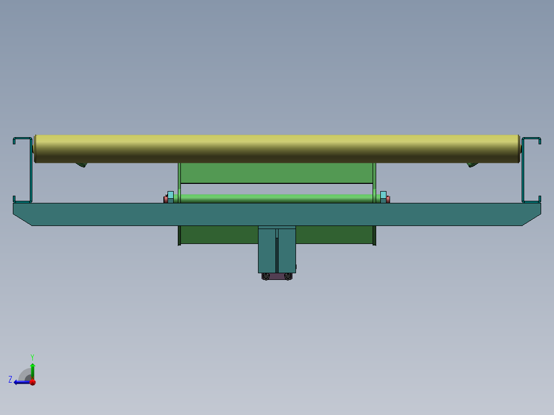 摆臂式阻挡器--483184-6右视图