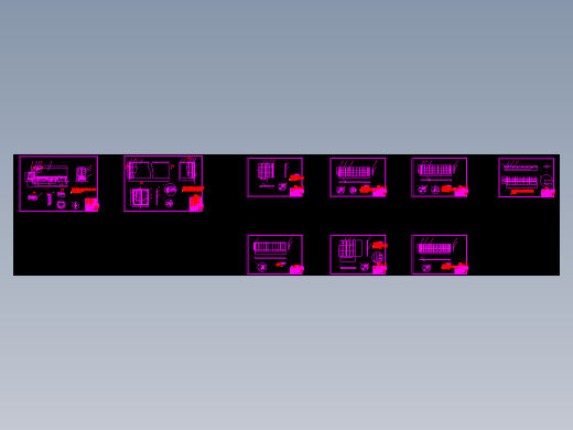 CLGC0188 解放后双桥冷藏汽车