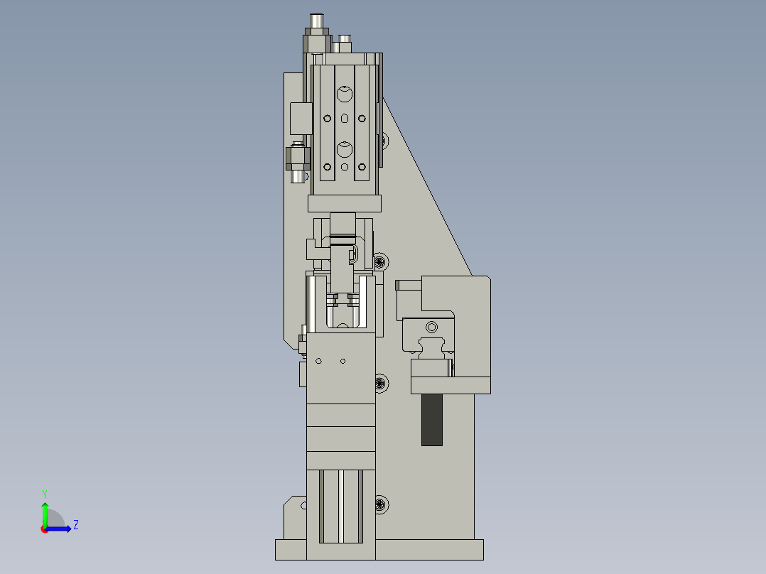 04-18BJ包胶前整平左视图