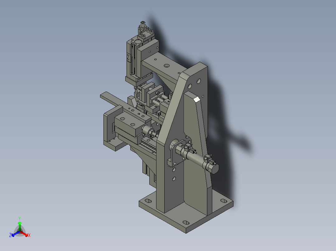 04-18BJ包胶前整平正等轴测图