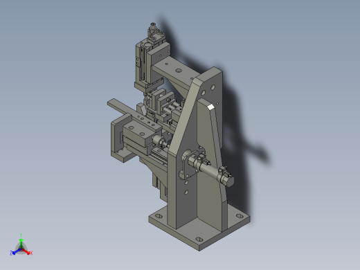 04-18BJ包胶前整平正等轴测缩略图
