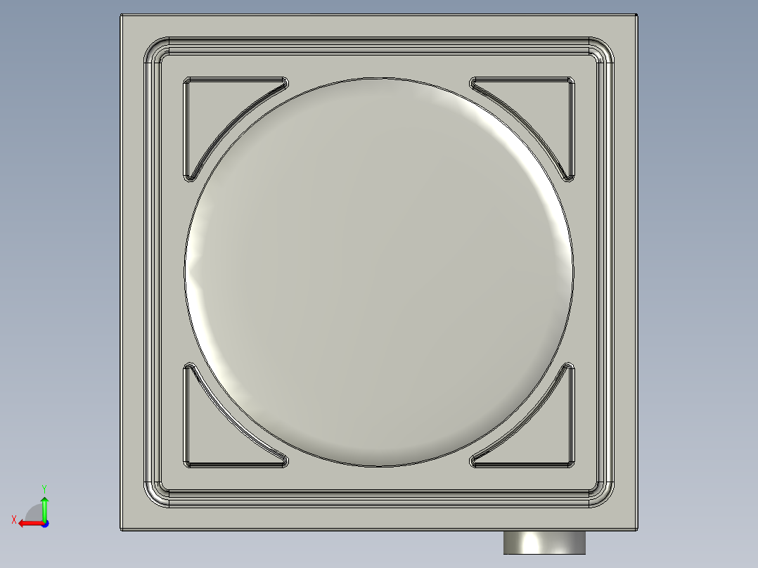 高位水箱补水模块后视图