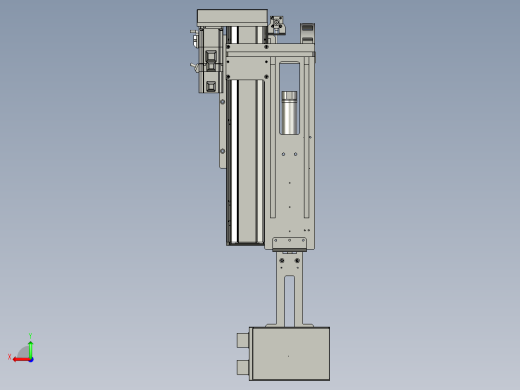 B龙门Z轴取料组件OM后视缩略图