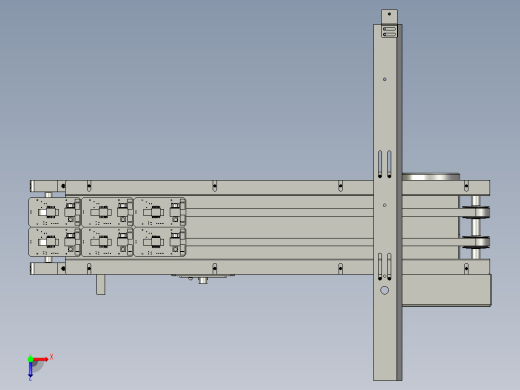 插件机出料皮带线俯视缩略图